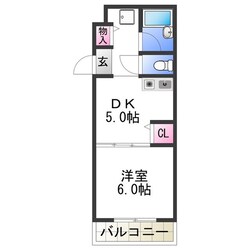 グローリオス堀上の物件間取画像